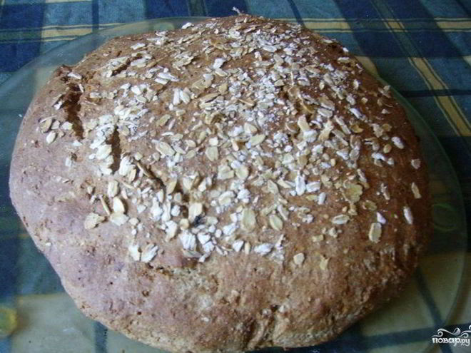 Рецепт бездрожжевого ржаного хлеба