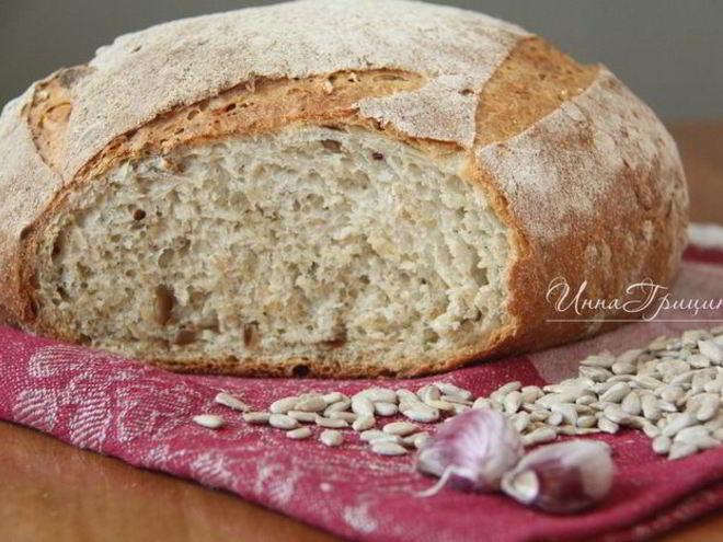 Рецепт чесночного хлеба
