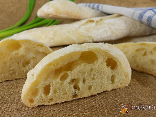 Рецепт чиабатты для ленивых