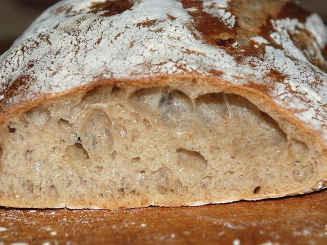 Рецепт чиабатты ржаной