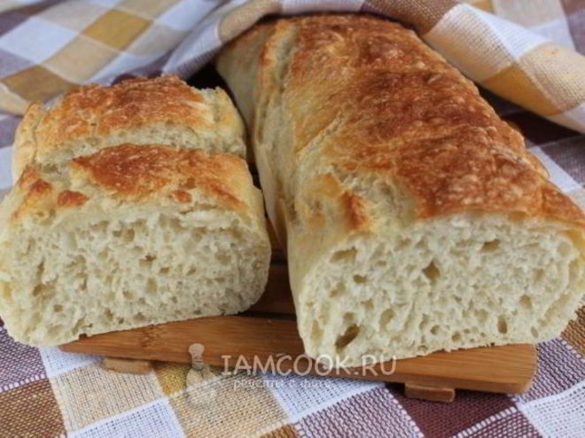 Рецепт чиабатты