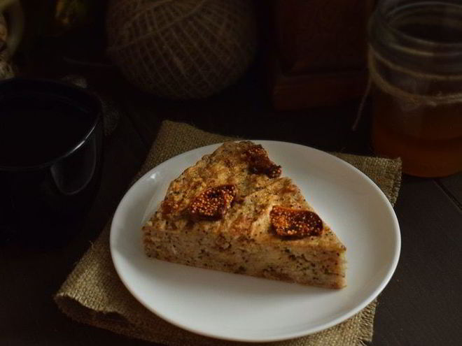 Рецепт инжирно-бананового хлеб