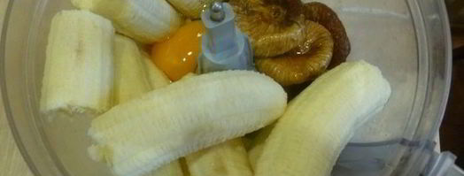 инжирно-банановый хлеб. Шаг 2