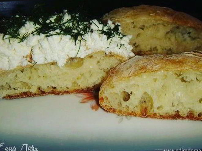 Рецепт итальянского хлеба чиабатта