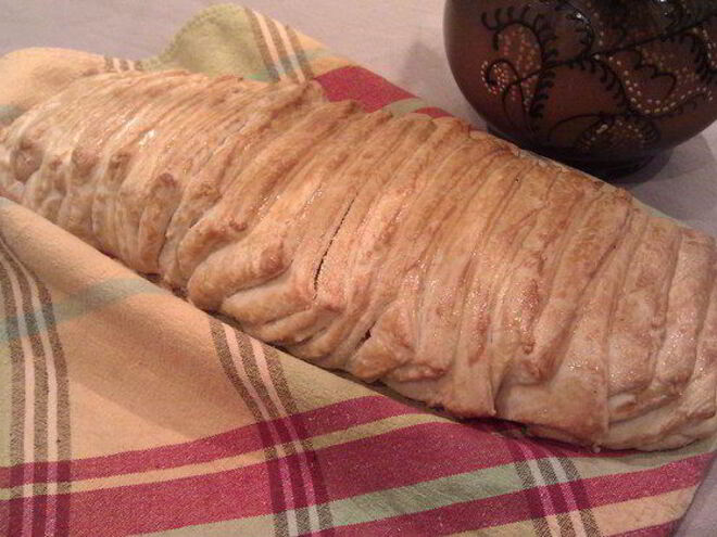 Рецепт итальянского хлеба гармошка