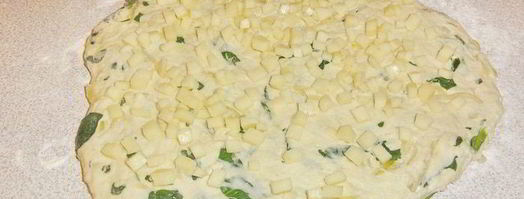 хлеб домашний со шпинатом, луком и сыром. Шаг 8