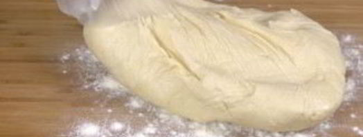 хлеб на сковороде. Шаг 3