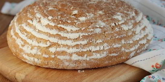 Хлеб с картофельным пюре