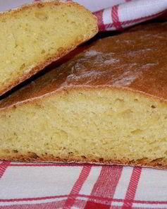 Хлеб с кукурузной мукой и горчичным маслом