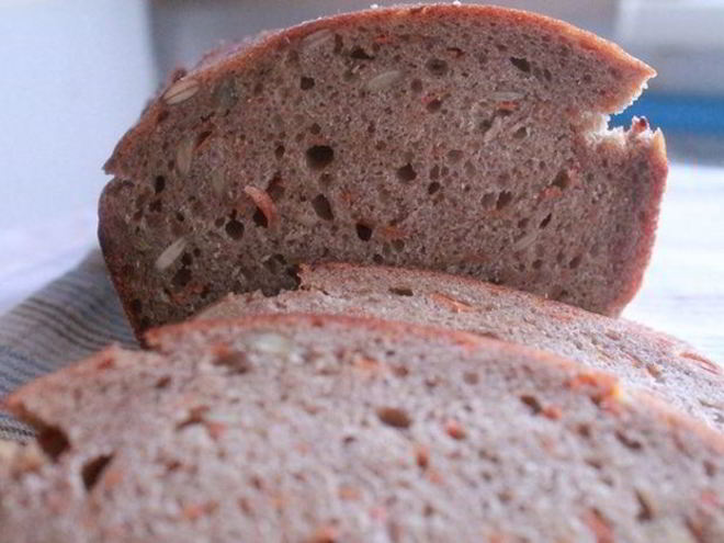 Рецепт хлеба с морковью