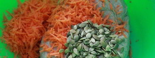 хлеб с морковью. Шаг 5