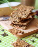 Хрустящие мультизерновые хлебцы с семечками