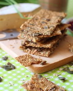 Хрустящие мультизерновые хлебцы с семечками