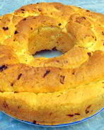 Луковый воздушный хлеб