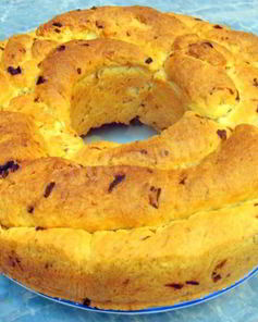 Луковый воздушный хлеб