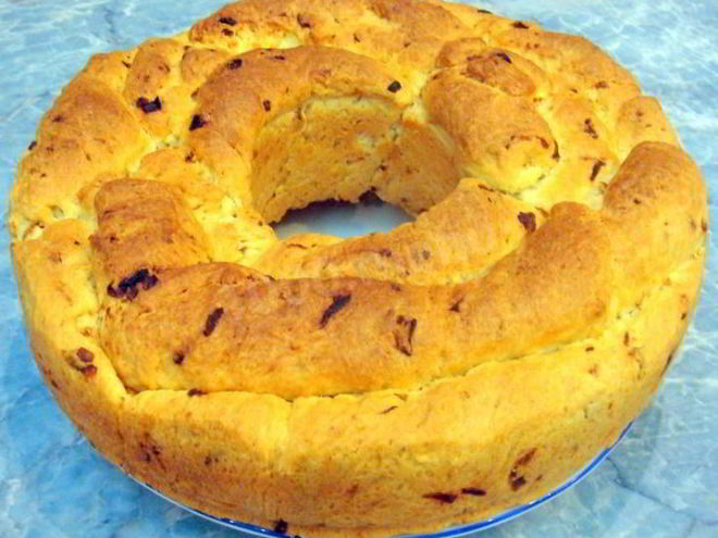 Рецепт лукового воздушного хлеба