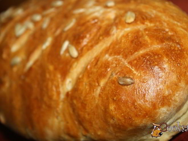 Рецепт медового хлеба с отрубями и семечками подсолнечника