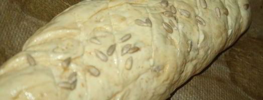 медовый хлеб с отрубями и семечками подсолнечника. Шаг 5