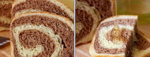 мраморный хлеб. Шаг 6