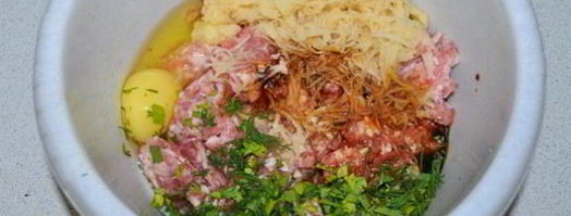 мясной хлеб из свиного фарша с овощами. Шаг 2