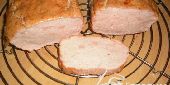 Мясной хлеб Леберкезе