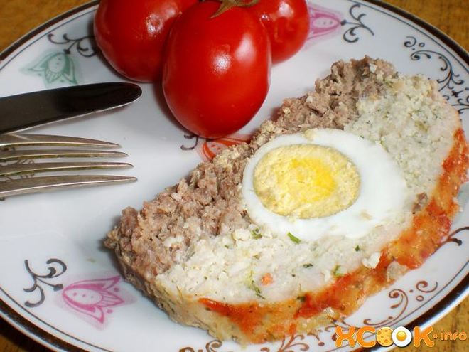 Рецепт мясного хлеба