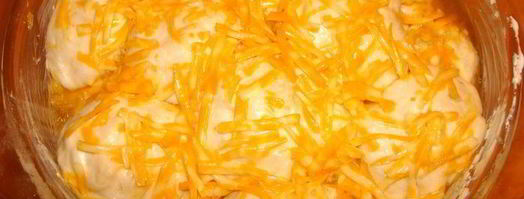 обезьяний хлеб с сыром и чесноком. Шаг 2