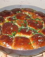 Пампушки чесночные к борщу