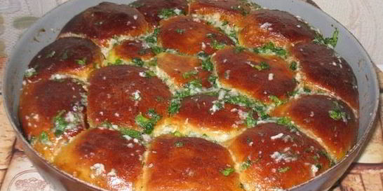 Пампушки чесночные к борщу