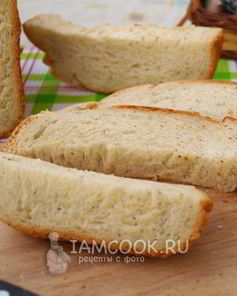 Пшеничный хлеб в хлебопечке
