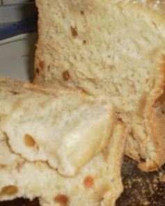 Сладкий хлеб с изюмом из хлебопечки