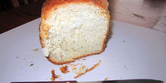 Сырный хлеб в хлебопечке