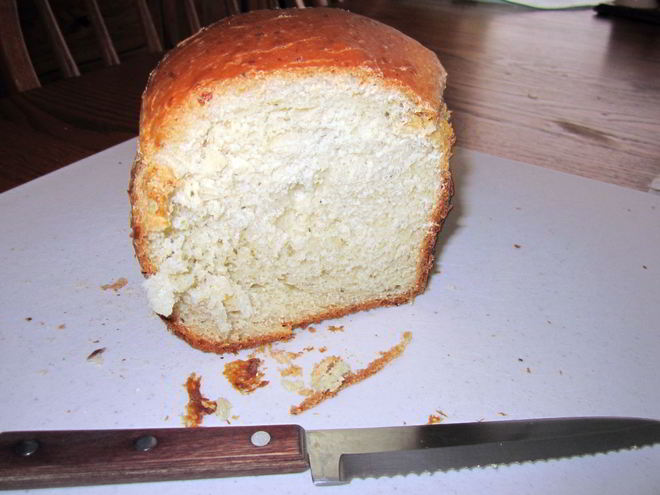 Рецепт сырного хлеба в хлебопечке