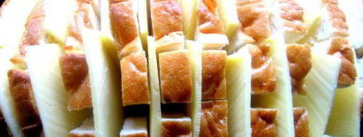 сырный хрустящий батон с чесноком. Шаг 7