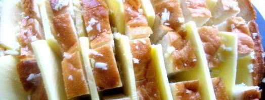 сырный хрустящий батон с чесноком. Шаг 9