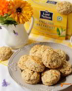 Цельнозерновые мини-сконы с овсяными хлопьями