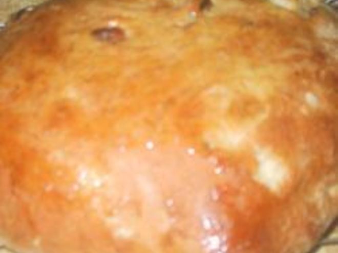 Рецепт венгерского хлеба ханза с изюмом