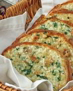 Запеченный хлеб с чесноком