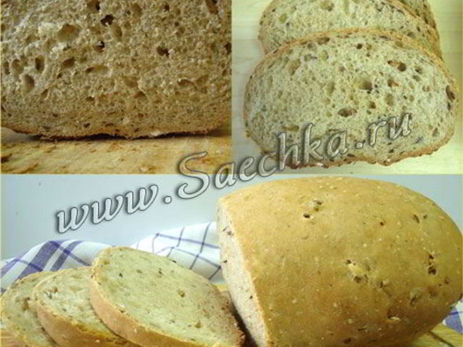 Рецепт зернового хлеба