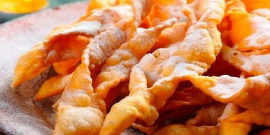 Хрустящий хворост с водкой