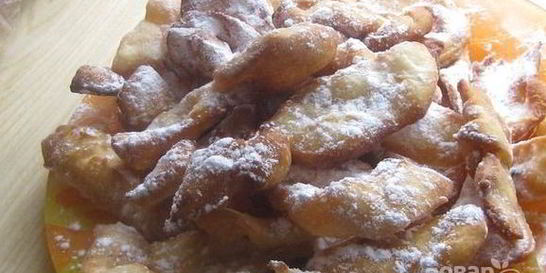 Хворост классический на кефире