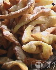 Хворост с водкой