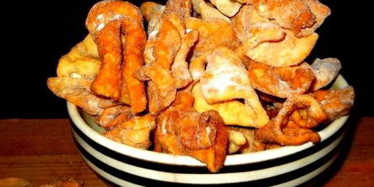 Хворост тонкий хрустящий без водки