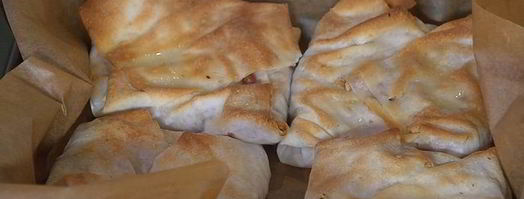 конвертики из фило с запеченными яблоками. Шаг 11