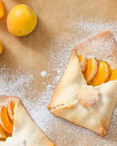 Конвертики с абрикосами