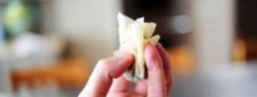 конвертики с грибами. Шаг 8