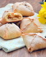 Конвертики с карамельными яблочками