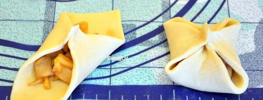 конвертики с карамельными яблочками. Шаг 4