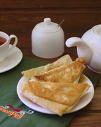 Конвертики с сыром и зеленью