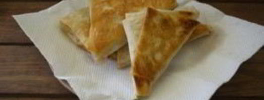 конвертики с сыром и зеленью. Шаг 7